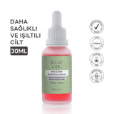 EC AHA+BHA CİLT TONU EŞİTLEYİCİ CANLANDIRICI VE YENİLEYİCİ PEELİNG ETKİLİ SERUM 30ML (AHA%8+BHA%2)