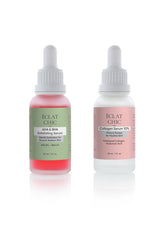 Cilt Yenileyici Ve Canlandırıcı Set (AHA & BHA EXFOLİATİNG SERUM COLLAGEN SERUM 10%)
