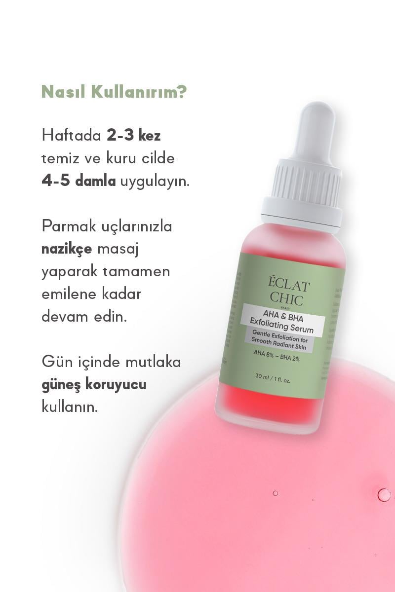 Cilt Yenileyici ve Canlandırıcı Set (AHA & BHA Exfoliating Serum + Collagen Serum 10%)
